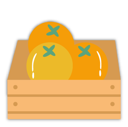 Caja naranjas